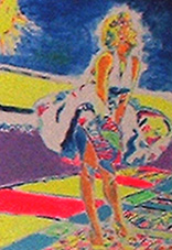 Marilyn Monroe on Sidewalk Grate