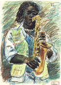 Sax Player
