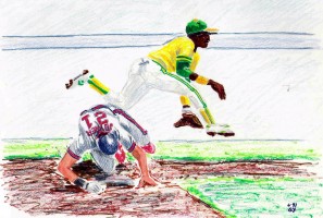 Wally Joyner 11x8.5 / 1991