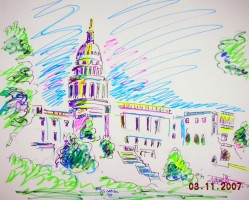 US Capitol Building 14x11 / 2007