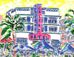 Colony Hotel 16x12 / 2002