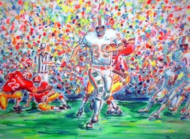 Larry Csonka 24x18 / 2002