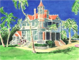 Southernmost House 16x12 / 1999