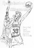 Larry Bird 8.5x11 / 1986