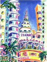 Loews St. Moritz 12x16 / 2002
