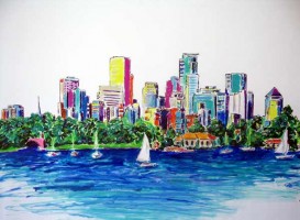 Minneapolis Skyline 36x24 / 2005