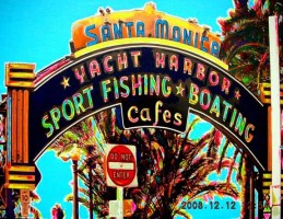 Santa Monica Sign 10x8 / 2008