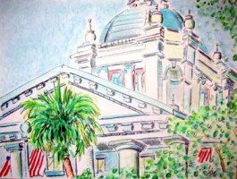 Tallahassee Capitol Bld. 16x12 / 2004