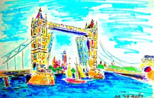 Tower Bridge 14x11 / 2007
