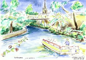 Riverwalk, San Antonio 10x7 / 2013