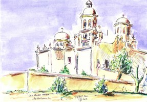 San Xavier Mission, San Antonio 10x7 / 2013